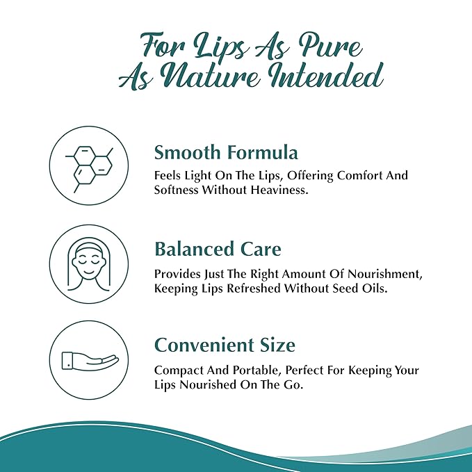 Moisturizing Tallow Lip Balm – Grass-Fed Beef Tallow with Organic Coconut Oil, Beeswax, and Vitamin E – Sweet Orange – Lip Balm Set – Travel Essential – 3-Pack