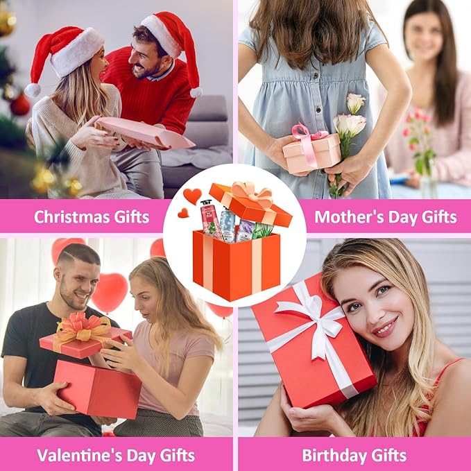 168 Pack Hand Cream Set For Women, Hand Lotion for Christmas Gifts, Bridesmaid Gifts, Thank You Gifts, Birthday Gifts, Stocking Stuffers for Women, Hand Lotion Travel Size for Dry Cracked Hands