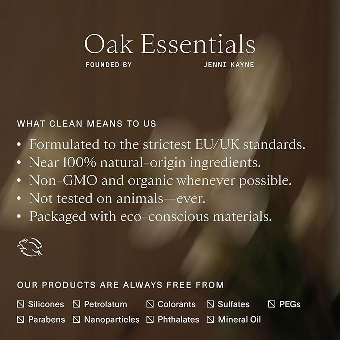 Oak Essentials Conditioning Lip Balm | Nourishing Antioxidant Lip Care with Shea Butter & Botanical Oils | Clean Moisturizing Balm for Dry, Chapped Lips, 3.6g