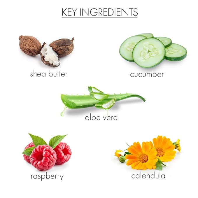 Whish Beauty Pomegranate Body Wash - Moisturizing Bath & Body Gel for Women - Gentle on Sensitive Skin with Shea Butter & Aloe - Sulfate & Paraben Free - 13 fl oz