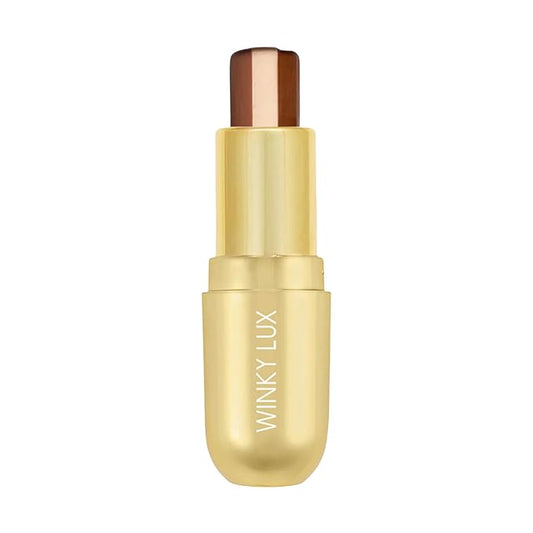 Winky Lux Affogato Tri-Color Tinted Lip Balm – Hydrating Lip Care with Jojoba Oil & Vitamin E, Sheer Nude Tint, Vanilla Coffee Scent, Moisturizes and Softens Dry Lips