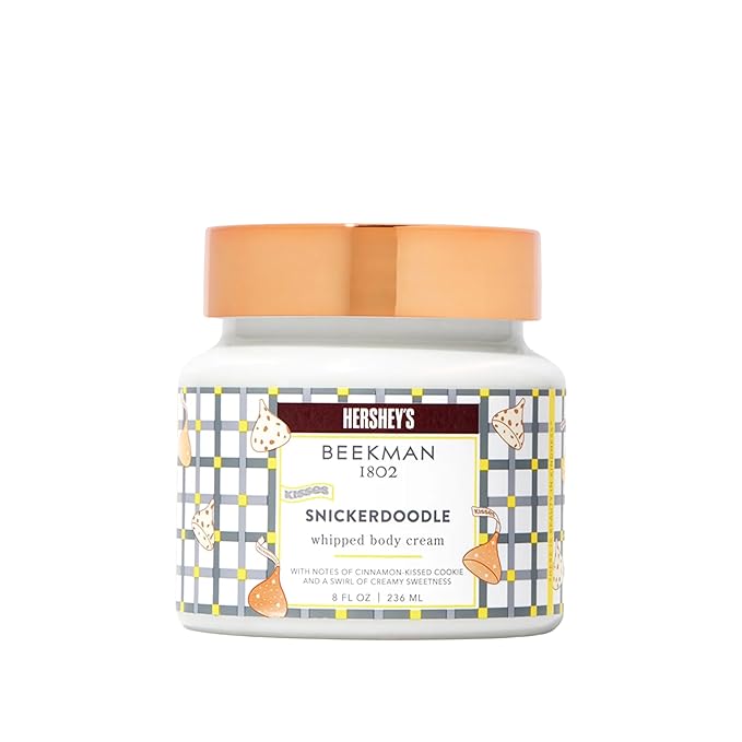 Beekman 1802 x HERSHEY'S Limited Edition KISSES Snickerdoodle Whipped Body Cream - Made With Goat Milk (8 oz)