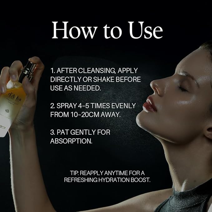 [2 Bottles] d'Alba Piedmont Italian White Truffle First Spray Serum, Vegan Skin Care, Hydrating Face Moisturizer, Glow Serum for Radiant Skin, Non Comedogenic, All In One Mist (total 6.76 fl oz.)