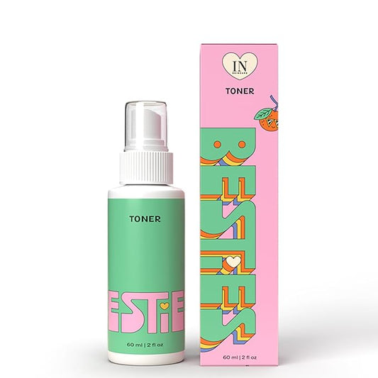 InstaNatural BESTIES Gentle Teen Spray Face Toner | with Vitamin C, Hyaluronic Acid, Niacinamide for Hydration, Smoothness, Even Skintone | Simple Skincare for Healthy Skin (for All Skin Types)