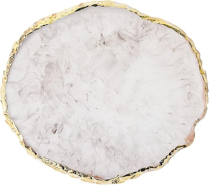 1 Piece Nail Art Palette - Mixing Palette & Makeup Plate with Nail Tip Holder & Display - Gray