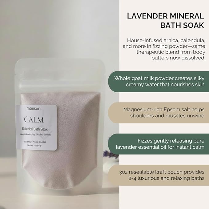 Lavender Relaxation Gifts for Women | Home Spa Kit with 5 Self Care Products for Deep Relaxation with Aromatherapy Candle, Bath Bomb, Soak, Body Butter & Roller. Lavender Gifts for Women Self Care.