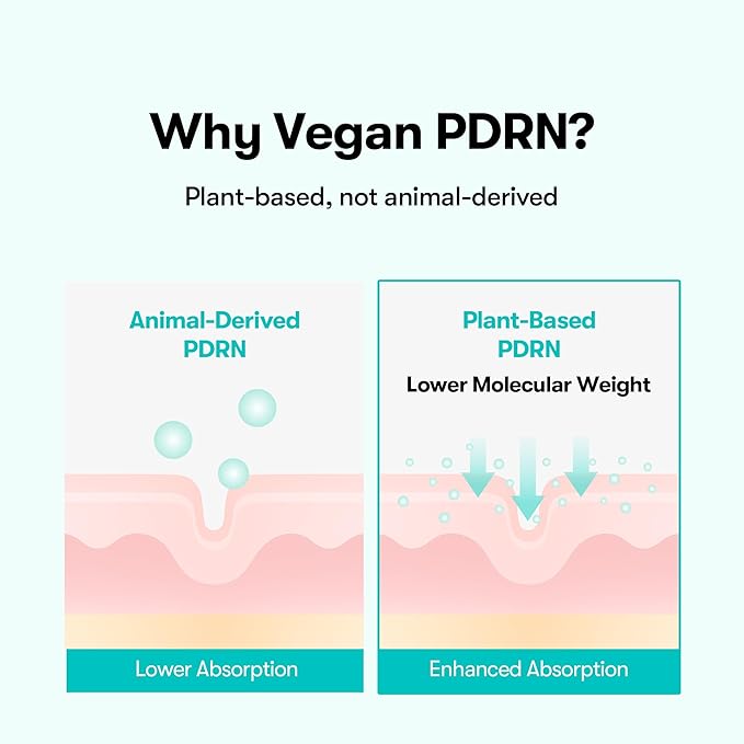 VT COSMETICS PDRN Glow Ampoule, PDRN Facial Mist, Deep Hydration Spray Serum, Vegan Skin Care, Light-weight Face Moisturizer, Plumping Effect, Fragrance-Free, Korean SkinCare (3.38 fl oz / 100 ml)