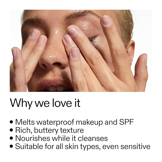 The INKEY List Mini Oat Cleansing Balm, Rich Balm Removes Makeup and Impurities, Reduces Redness, Travel Size, 1.69 Fl Oz each