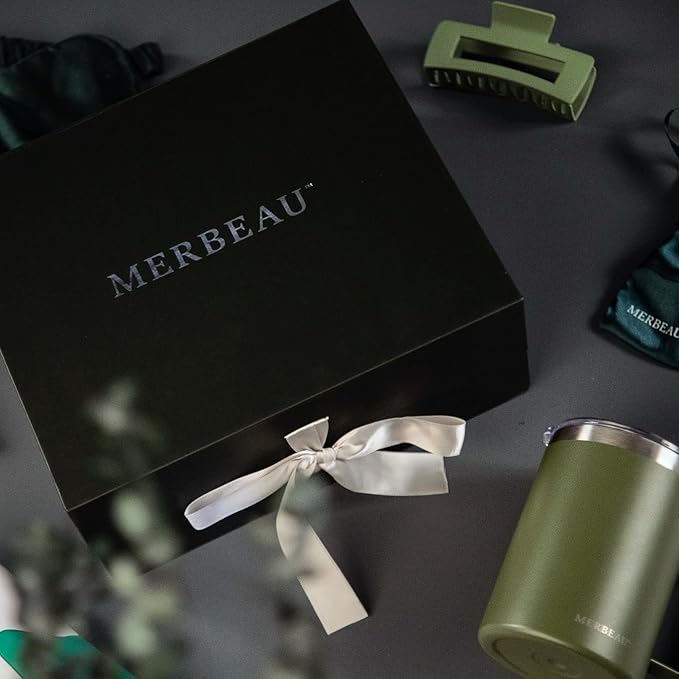 Luxury Self Care 13 Piece Gift Set －Non-Toxic, Clean Ingredients, Naturally-Scented Essential Oils, Candle, Socks, Bar Soap, Bath Bomb, Clean Towels, Hair Clip, Tumbler & More ??Spa Kit, NEW