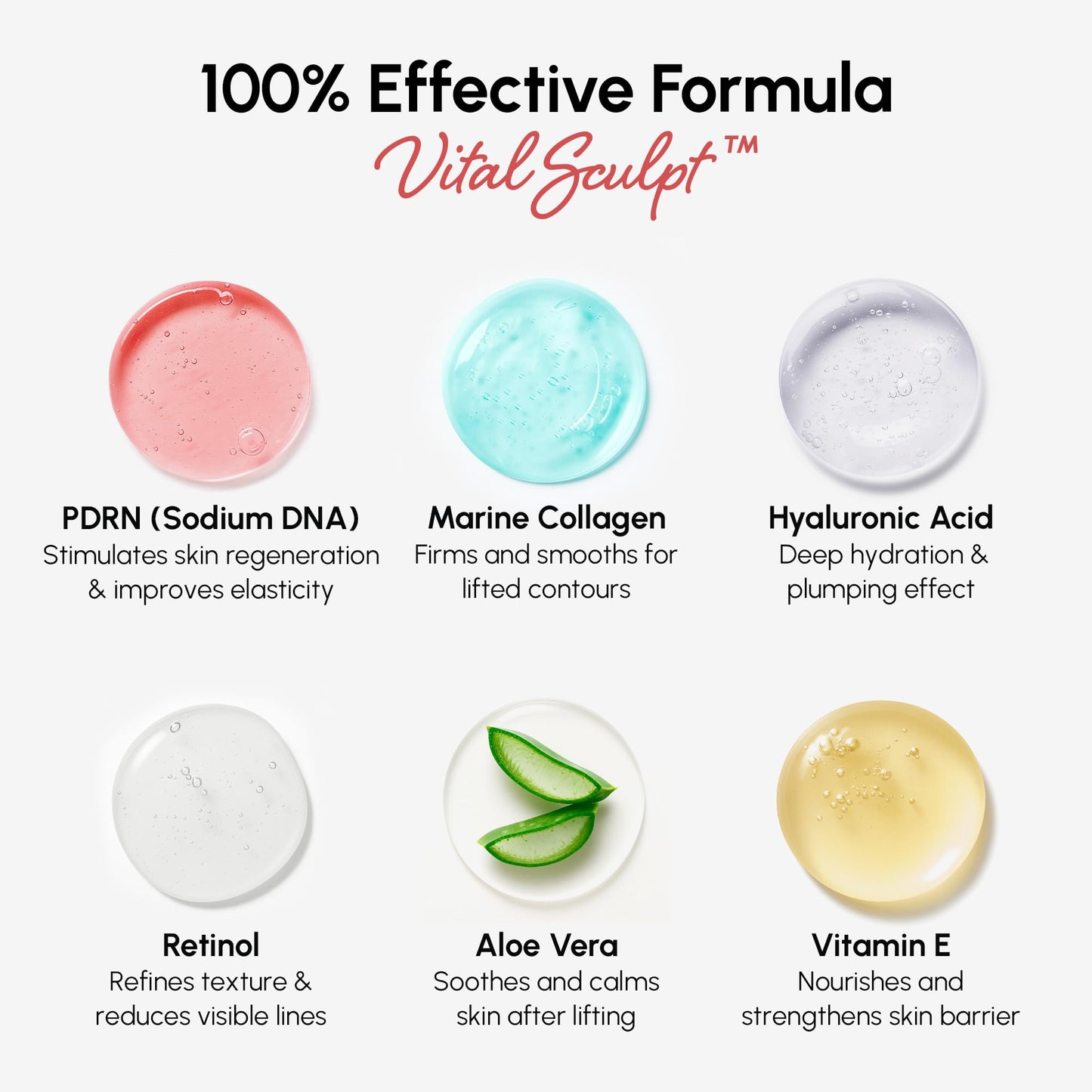 V Line Lifting Face Mask with Collagen and Gold