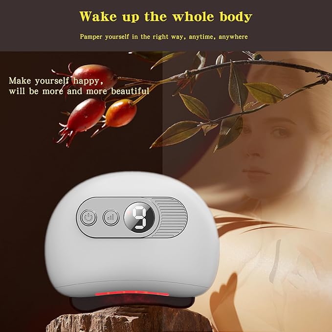 gua sha Facial Tools face Sculpting Tools for Women,Muscle Fascia Scraper hot Stones for Massage jaw and Body,ice face Roller jawline Shaper (White)