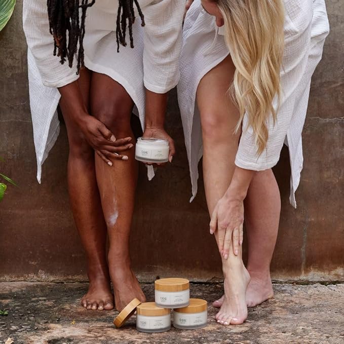 McEvoy Ranch Whipped Body Butter | ODE Olive Oil Beauty | 5.8 FL OZ | Crafted with Organic EVOO, Hyaluronic Acid, Organic Shea & Cocoa Butters | Nourishing, Brightening, Firming (Verde)