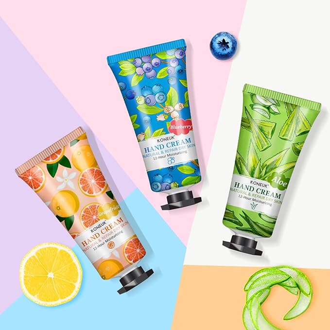 16 Pack Hand Cream Gifts Set, Bulk Hand Lotion Travel Size for Dry Cracked Hands, Hand Cream for Stocking Stuffers, Employee Appreciation Gifts, Christmas Gifts and Bridal Shower Gifts