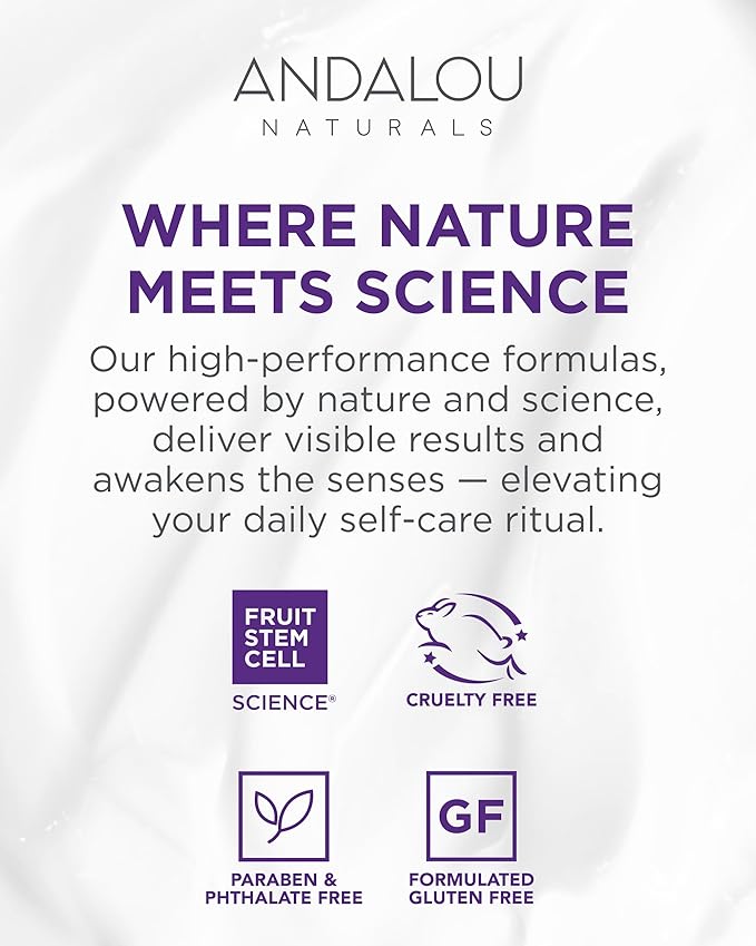 Andalou Naturals Hyaluronic DMAE Lift & Firm Skin Cream | Anti Aging Face Moisturizer With Hyaluronic Acid |Helps Reduce Fine Lines & Wrinkles | 1.7 oz