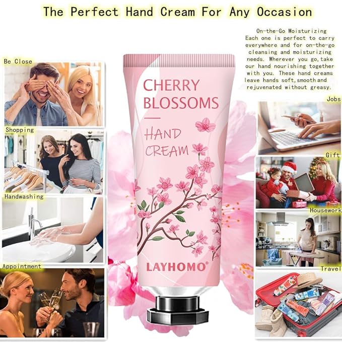 20 Pack Hand Cream Gifts Set,Hand Lotion for Dry Hands,Stocking Stuffers for Women,Teacher Appreciation Gifts,Birthday Gifts Stuffers for Teens,Travel Size Hand Lotion,Hand Cream for Women Girls
