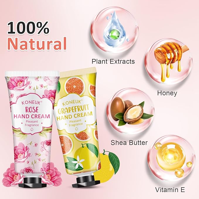 112 Pack Moisturizing Hand Cream Set, Christmas Gifts and Stocking Stuffers for Women, Bulk Hand Lotion Travel Size for Dry Cracked Hands, Mini Hand Cream for Mom Gifts, Teacher Gifts, Birthday Gifts