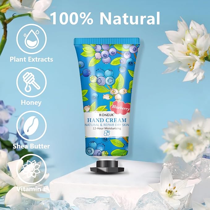 16 Pack Hand Cream Gifts Set, Bulk Hand Lotion Travel Size for Dry Cracked Hands, Hand Cream for Stocking Stuffers, Employee Appreciation Gifts, Christmas Gifts and Bridal Shower Gifts