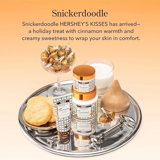 Beekman 1802 x HERSHEY'S Limited Edition KISSES Snickerdoodle Whipped Body Cream - Made With Goat Milk (8 oz)